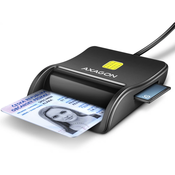 AXAGON CRE-SM3SD smart card flatreader čitač