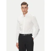 Calvin Klein Srajca Essential LV019EU030 Bela Slim Fit
