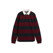 TOMMY HILFIGER Majica ESSENTIAL mornarska/jagoda/bela