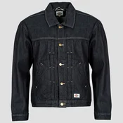 Dickies SELVEDGE PLEATED DENIM JACKET RAW Črna
