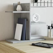 Organizator za stol boja betona 42x21,5x42 cm konstruirano drvo
