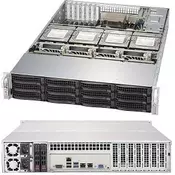Supermicro SuperChassis 829HE1C4-R1K02LPB Rack Crno 1000 W