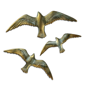 Aberto Design Zidna dekoracija Flying Seagulls 1, 3 komada