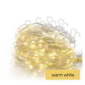 LED božična drop veriga – zavesa, 2,9x1,5 m, zunanja in notranja, topla bela, programi