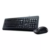 Genius KM-160 tastatura USB QWERTY Engleski Crno