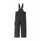 Otroške smučarske hlače Reima Rehti črna barva