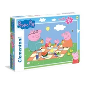 Clementoni Maxi sestavljanka 24 kosov. Super barvita. Pujsa Pepa 240289