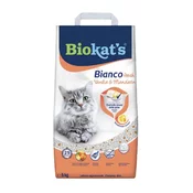 Biokats Bianco Fresh pijesak za macke s mirisom vanilije i mandarine 5 kg
