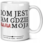 shumee DARILO ZA MATERINSKI DAN: ČUDOVITA SKODELICA S CITATOM + IME OTROKA ZA MAMO