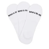 Nogavice G-STAR RAW AS_G-STAR_S_124_SS25 (3-PACK) Bela