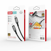 XO Kabel USB-C na Lightning 8-pin NB-Q180A 1m 20W črn