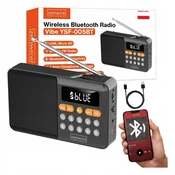 ZENWIRE Mini Bluetooth Fm Radio Prenosni Brezžični Zvočnik Za Kuhinjo, Ki Deluje Na Baterije