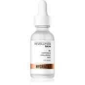 Makeup Revolution London Skincare 5% Caffeine Solution + Hyaluronic Acid gel za okoli oči za vse tipe kože 30 ml za ženske