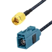 shumee Pigtail FAKRA Z vtičnica/SMA vtič RG174 4m