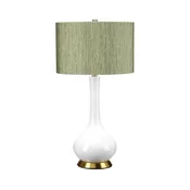 Elstead MILO-AB-TL-RTH - Stona lampa MILO 1xE27/60W/230V zelena