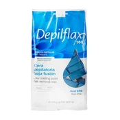 Gardj Europe Depilflax 100 vosek za depilacijo z nizko tališčno temperaturo azul 2ab, 1 kg, brez trakov za depilacijo