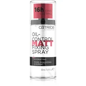 Catrice Oil-Control Matt matirajoče pršilo za fiksiranje make-upa