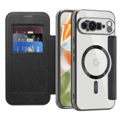 Etui SmartMag Book z Magsafe tehnologijo in RFID denarnico za Google Pixel 10 Pro XL - black