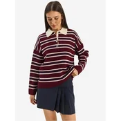 Bianco Lucci Pulover Pullover burgund