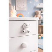 Ayicik 4 WhiteBlack Decorative Handle Set