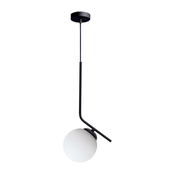 Lestenec na vrvici FIRA 1xE27/60W/230V črna