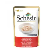 Schesir preliv za macke Piletina i Brancin u želeu 85g