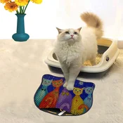 Aberto Design Prostorika za toalet za macke Kdkafa0121, 40 x 50 cm, Šarena
