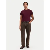 Tommy Jeans Majica DM0DM04411 Vijolična Slim Fit