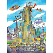 COBBLE HILL Puzzle DoodleTown: Empire State 1000 kosov