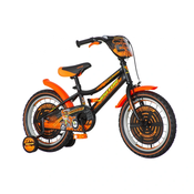 VISITOR Deciji Bicikli Moto Cross 16 MOT160 Crno oranž kontra