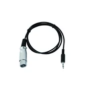 EUROLITE IZHODNI DMX-ADAPTER, 3,5 MM BANANA/XLR, 1 M