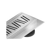 Mexen Flat M22 linearna odtočna rešetka 60 cm, inox - 1029060-15
