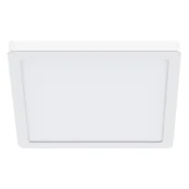 Moderna kvadratna stropna svetilka 29,5 cm bela LED 24 W spremenljiva barva EVORA Milagro