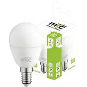 MKC Sijalica,LED 6W, E14, 4000K,220V AC,prirodno bijela svjetlos - LED MINISFERA E14/6W-N BOX