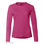 VAUDE Yaras LS WOOL ženska majica s kratkimi rokavi, liči (36)