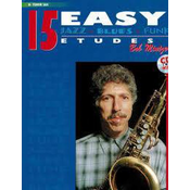 MINTZER:15 EASY JAZZ,BLUES,FUNK ETUDES+CD Bb TENOR SAX