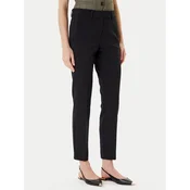 Marella Chino hlače Opaco 2523136101 Črna Slim Fit