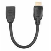 TB TOUCH HDMI M - HDMI F adapter, 15 cm., v2.0