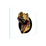 shumee STEKLENA DESKA ZA REZANJE 52x40 DINOZAVER