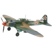 Sastavljivi model TAMIYA Vojni: Avioni - Ilyushin IL-2 Shturmovik and GAZ-67B Set (TAM25212)
