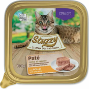 Varčno pakiranje Stuzzy Cat Mister 12x100 g - Sterilized s piščancem