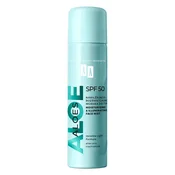 AA Aloe vlažilna in posvetlitvena meglica za obraz SPF50 100 ml