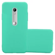 Cadorabo Cadorabo Case, združljiv z Motorolo v Frosty Green - Hard Case zaščitni pokrov v zmrznjenem videzu proti praskam in udarcem, (20567517)