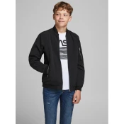 Jack & Jones Junior Prehodna jakna RUSH, črna