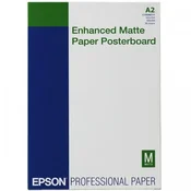 papir EPSON A2 ENCHANCED MATTE POSTERBOARD, 800g/m2, 20 LISTOV