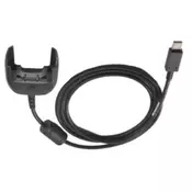 Zebra CBL-MC33-USBCHG-01 polnilec za mobilno napravo PDA Črna USB Hitro polnjenje Notranji