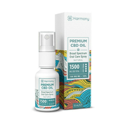 Harmony CBD olje v spreju 1500 mg 15 ml Naravno
