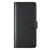 Tactical preklopna torbica Fancy Diary gladka Honor 600 Lite - črna