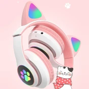 Bluetooth slušalice STN-28 roze