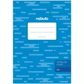 Nebulo: črtast spiralni zvezek A4